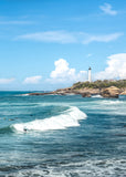 SURF IN BIARRITZ - 70X50 CM