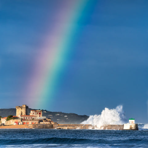 FACE À LA DIGUE DE SOCOA