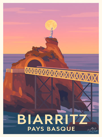 LA LUNE SUR LA VIERGE